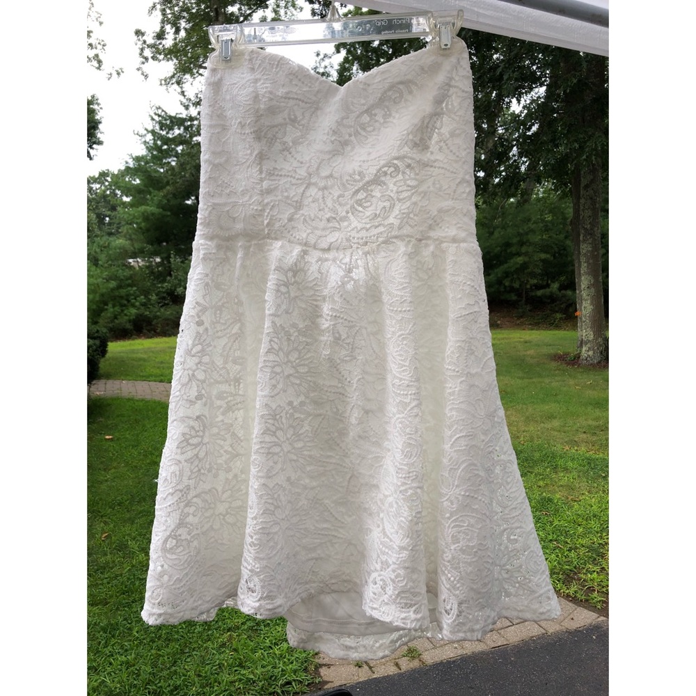 Charlotte Russe White Sleeveless Dress